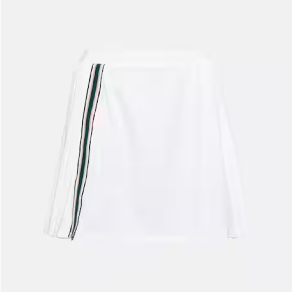 Varley Neyland High-Rise Skort Skirt Tennis Pickleball White & Green Large